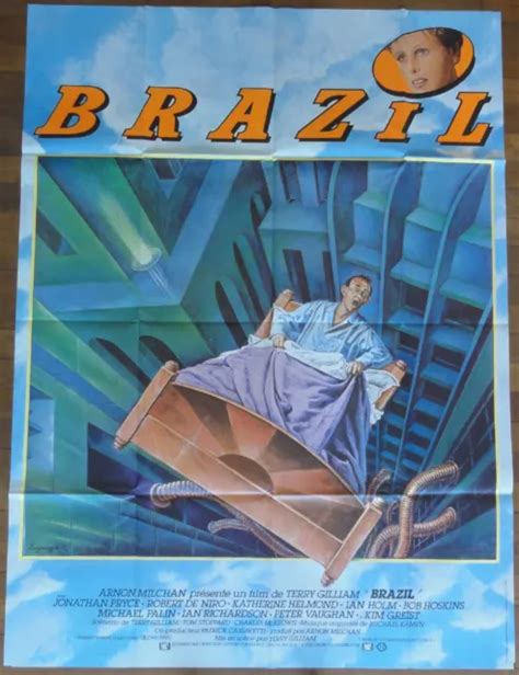 Ancienne Affiche CinÉma Brazil Cinema Movie Poster Eur 8000