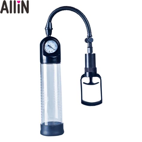 Shenzhen Bellswin Pressure Meter Penis Enlargement Pump Extender Adult