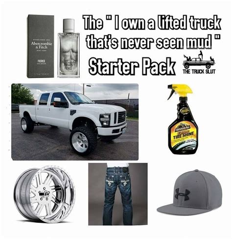 Squatted Truck Meme