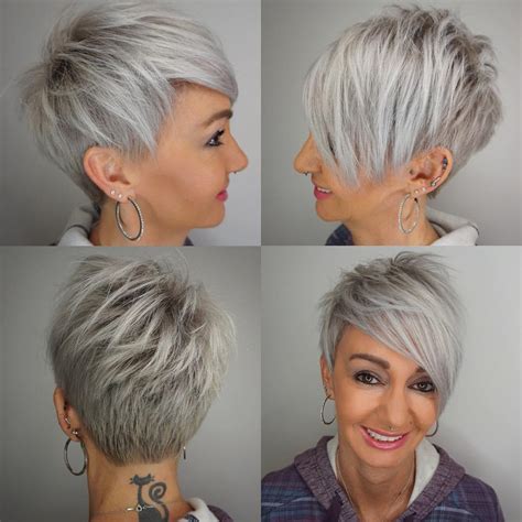 It flatters most face shapes, works with almost all hair textures and, better yet, it looks great on femmes of all ages—whether you're 15 or 80. 50 Long Pixie Cuts to Make You Stand Out in 2021 - Hair ...
