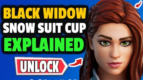 Black Widow Snow Suit Cup Explained Fortnite Marvel Knockout Black Widow Cup Time Super Series