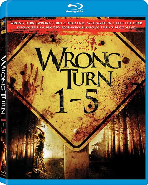 Wrong Turn Collection: 1-5 Blu-ray | Wrong turn, Turn ons, Wrong
