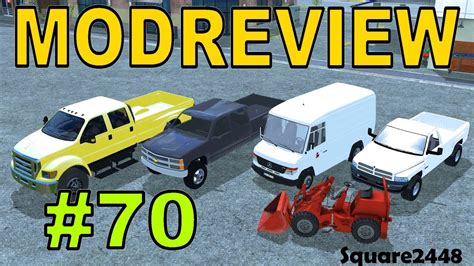 Farming Simulator 17 Mod Review 70 F650 K3500 Dodge Van And Compact