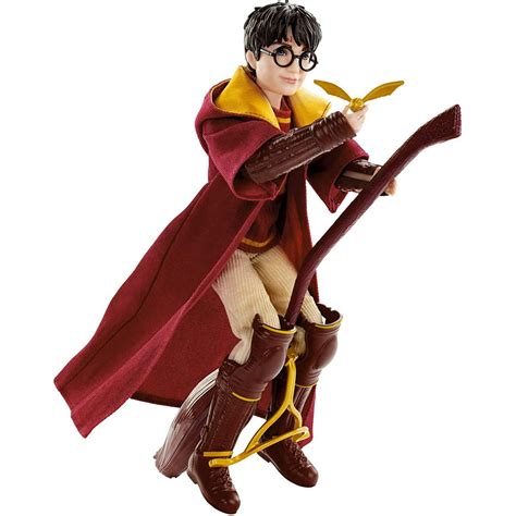 Quidditch Harry Potter Figure And Broomstick Detailed Mattel Walmart
