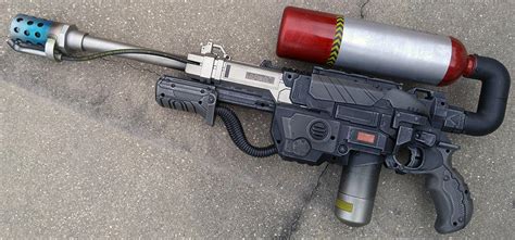 Custom Sci Fi Aliens Flamethrower Prop Flame Gun By Firebladecomics On