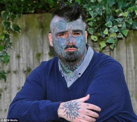Britain S Most Tattooed Man Fails In Application For Passport After Changing His Name To King Of