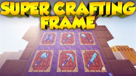 Super Crafting Frame For Minecraft 1710