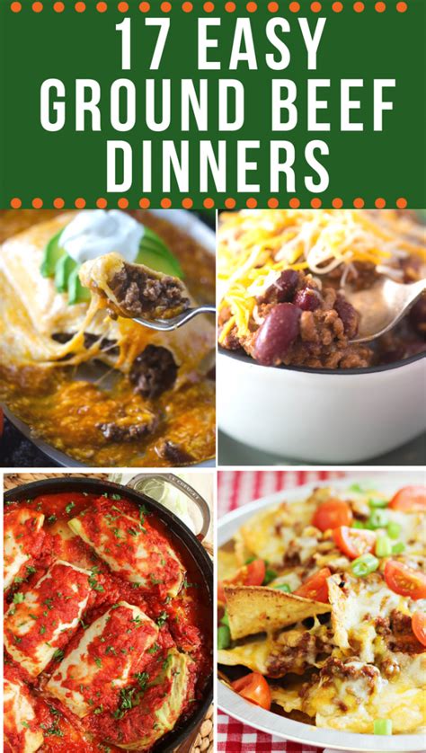 Dinner Ideas Ground Beef Examples And Forms