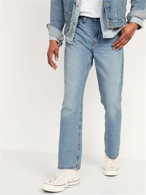 Wow Straight Non Stretch Jeans For Men Old Navy