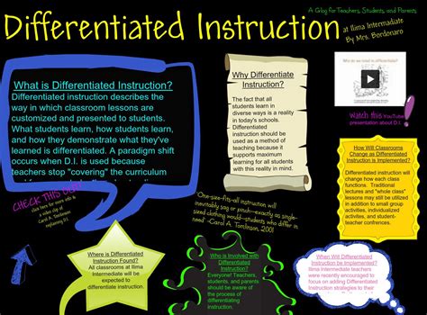 Differentiated Instruction Fall Break What Is Differentiated Instruction