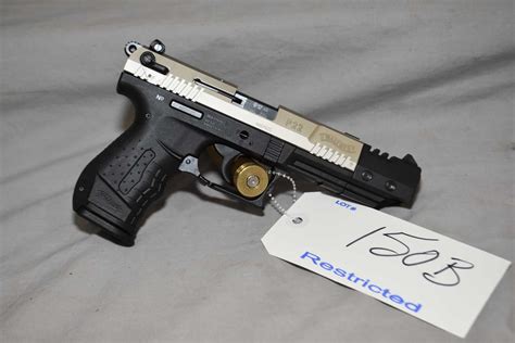 Walther Model P22 22 Lr Cal 10 Shot Semi Auto Pistol W 127 Mm Bbl