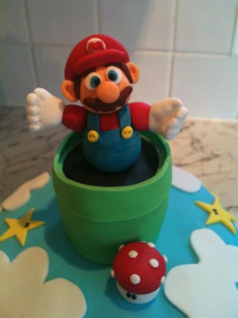 This super mario wedding cake topper is inspired by original character nintendo / game trademarks and. Super Mario cake topper | Super mario cake, Mario cake ...