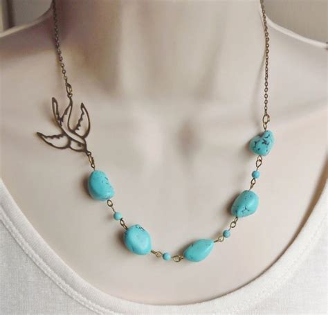 Items Similar To Turquoise Statement Necklace Statement Jewelry