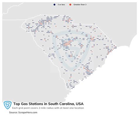 10 Largest Gas Stations In South Carolina In 2023 Based On Locations
