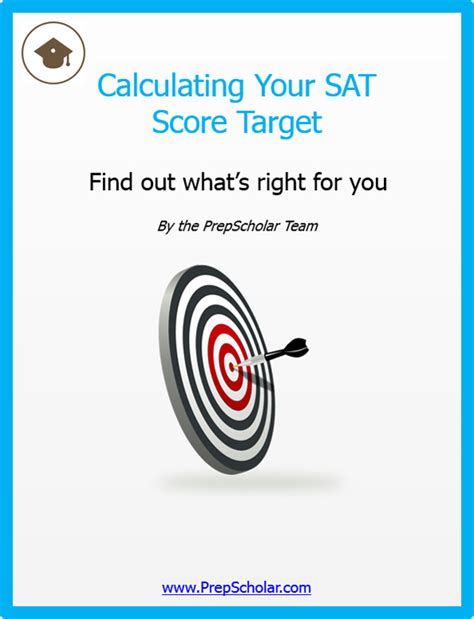 Calculate Your Sat Score Target Prepscholar Worksheet