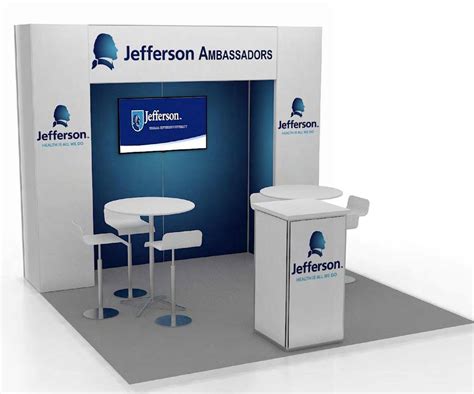 Jefferson Ambassadors 10x10 Trade Show Booth Booth Design Ideas