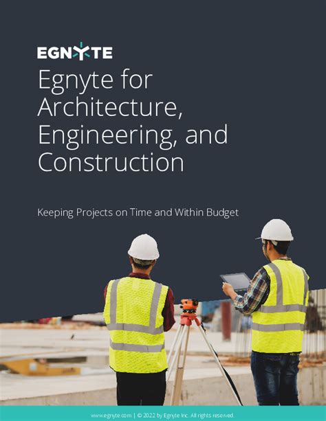 Egnyte For Architecture Engineering And Construction