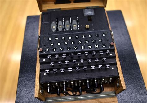Nazi Enigma Code Machine Like In Imitation Game Goes To Auction