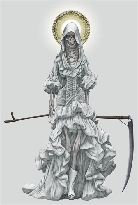 SANTA MUERTE BLANCA historia oraciones significado y mucho más