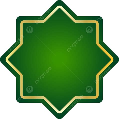 Gambar Bingkai Ornamen Islami Islam Ornamen Dekoratif Png Dan Vektor
