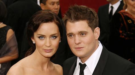 Michael Bublé Says He And Emily Blunt S Relationship Didn T End Because Of Cheating Huffpost