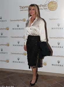 Bo Derek 57 Defies Her Years In Black Skirt At Taormina Film Fest