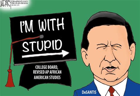 Gov Desantis African American Studies Revision Darcy Cartoon