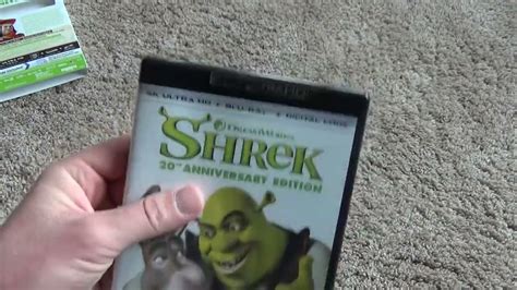 Shrek 20th Anniversary Edition 4k Ultra Hd Blu Ray Digital Code
