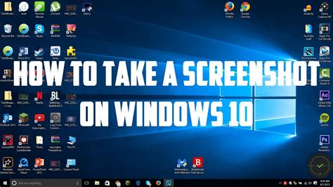 How to Take a Screenshot on windows 10