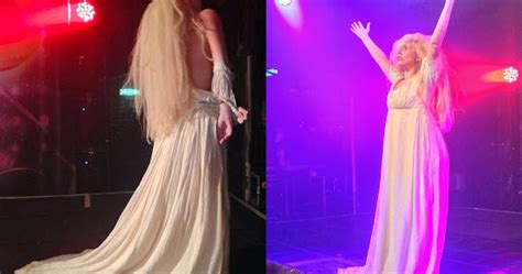 Lady Gaga Strips Completely Naked During Show At Gay Nightclub In