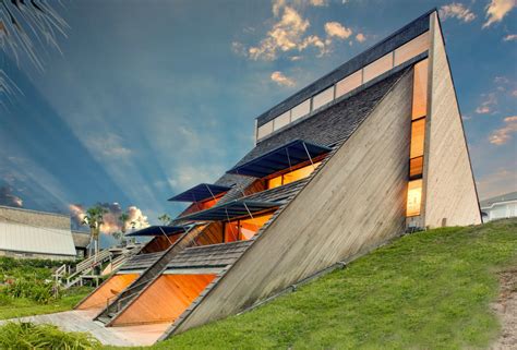 Orough of freehold, monmouth county, new jersey. Triangular beachfront home is a dreamy retreat buried in the earth | Inhabitat - Green Design ...