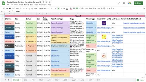 How To Create A Social Media Calendar In 5 Easy Steps With Template