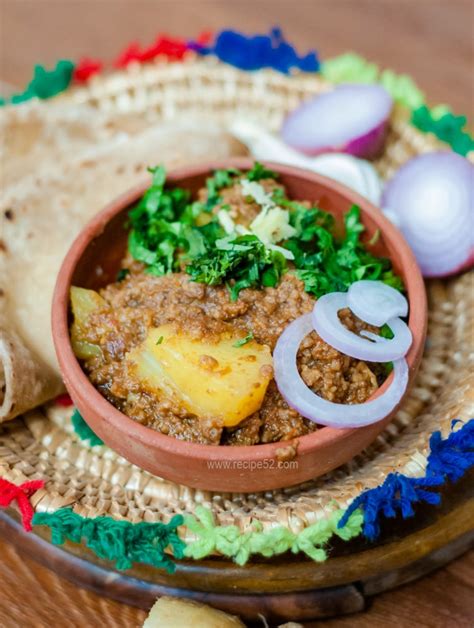Aloo Keema Recipe Pakistani Mince Currystep By Step
