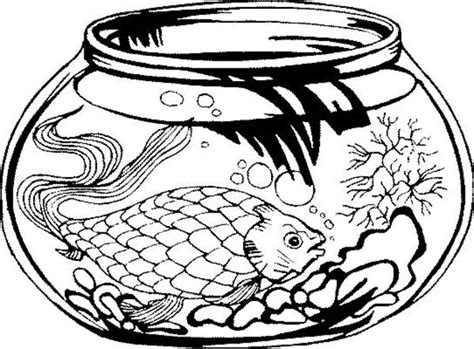 Push pack to pdf button and download pdf coloring book for free. This Fish Tank is Too Little for That Fish Coloring Page ...