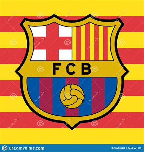 Fc barcelona, known simply as barcelona or barça, is a professional football club based in barcelona, catalonia, spain. FC Barcelona Logo Editorial Vector Editorial Image ...