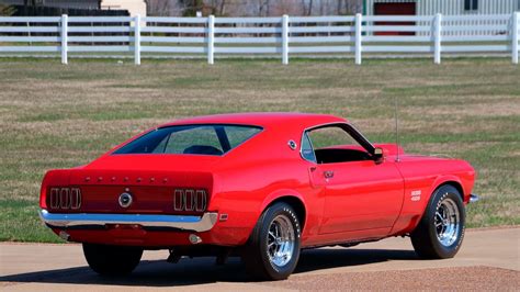 Candy Apple Red 1969 Ford Mustang Boss 429 At Gaa Classic Cars