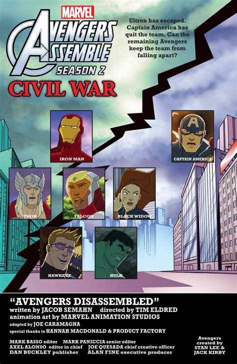 Read Online Marvel Universe Avengers Assemble Civil War Comic Issue 2