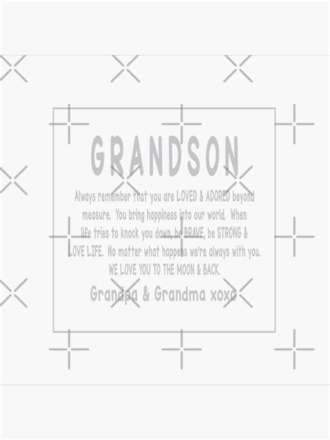 Grandson T From Grandpa And Grandma Grandson From Grandpa And