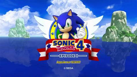 Sonic The Hedgehog 4 Episode 1 Xbox 360 1 Title Screen Youtube