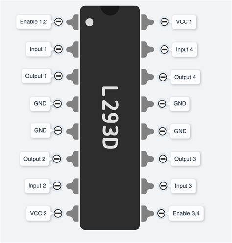 Using L293d Ic For Motors Creative Technology Lab Wiki