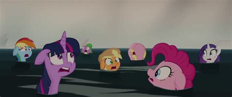 Image Mane Six And Spike Floating On The Water Mlptmpng My Little