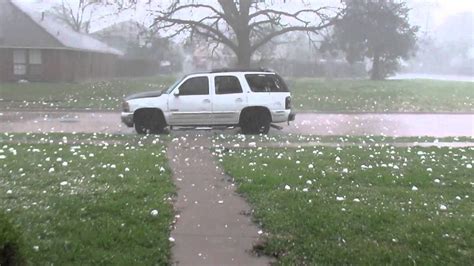 Holy Cow Hail Storm Wylie Tx Pt 2 Youtube