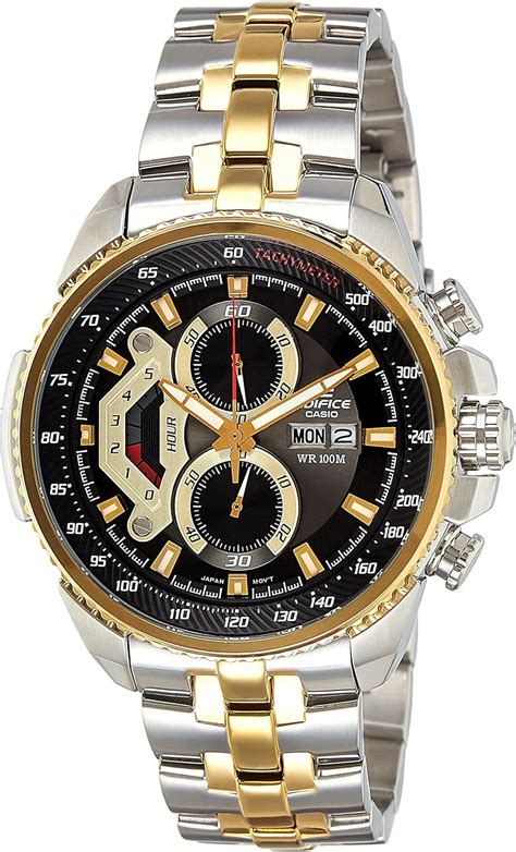 buy casio edifice chronograph steel gold dial men s watch ef 558sg 1avdf ed439 at