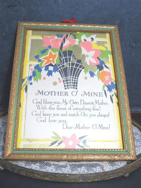 May 03, 2021 · gift baskets make the perfect gift for moms. Mother's Day Framed Poem Basket of Flowers Vintage Mom ...