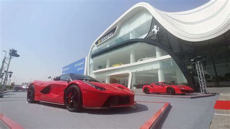 One Of Ferraris Biggest Showrooms Opens In Dubai Arabianbusiness