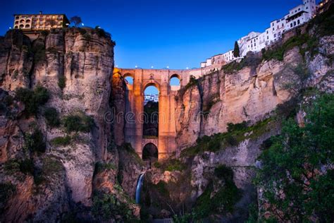 Ronda Malaga Province Andalusia Spain Puente Nuevo New Bridge