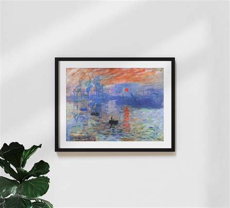 Art Classics Claude Monet Impression Soleil Levant