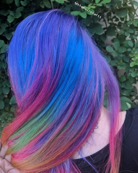 Rainbow Color Melt 🌈 Hair Color Rainbow Hair Color Melting