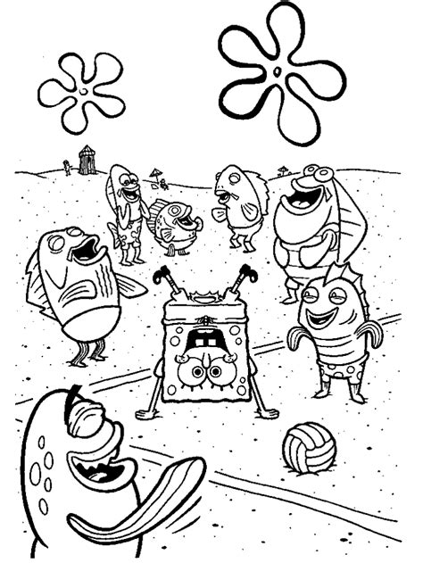 800x967 printable spongebob coloring pages for kids. Spongebob Characters Coloring Pages - Coloring Home