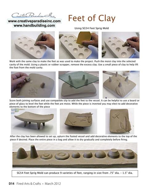 Fired Arts And Crafts Digital Edition March 2012 Slab Pottery Hand